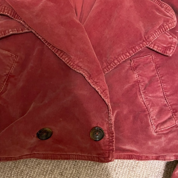 We The Free Vintage Red Bomber Jacket - Picture 3 of 5
